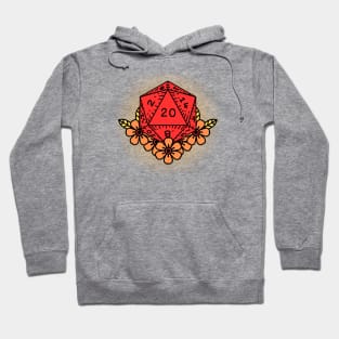 Red D20 Dice Hoodie